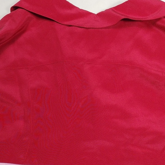 Tommy Bahama 100% silk women's long sleeved button down blouse size large - Picture 14 of 14